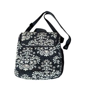 Vera Bradley Black and White Floral Backpack